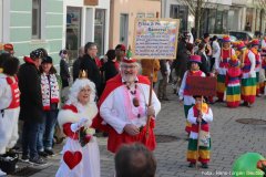Prinz und Prinzessin Karneval besuchen Wuselingen