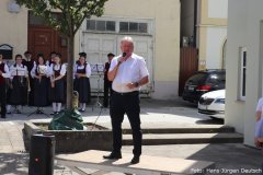 Offizielle Begrüßung der Jahrgänger durch den stellvertretenden Bürgermeister Waldemar Schalt