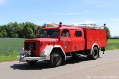 Historisches Feuerwehrfahrzeug des Kreisfeuerwehrverbandes Biberach
